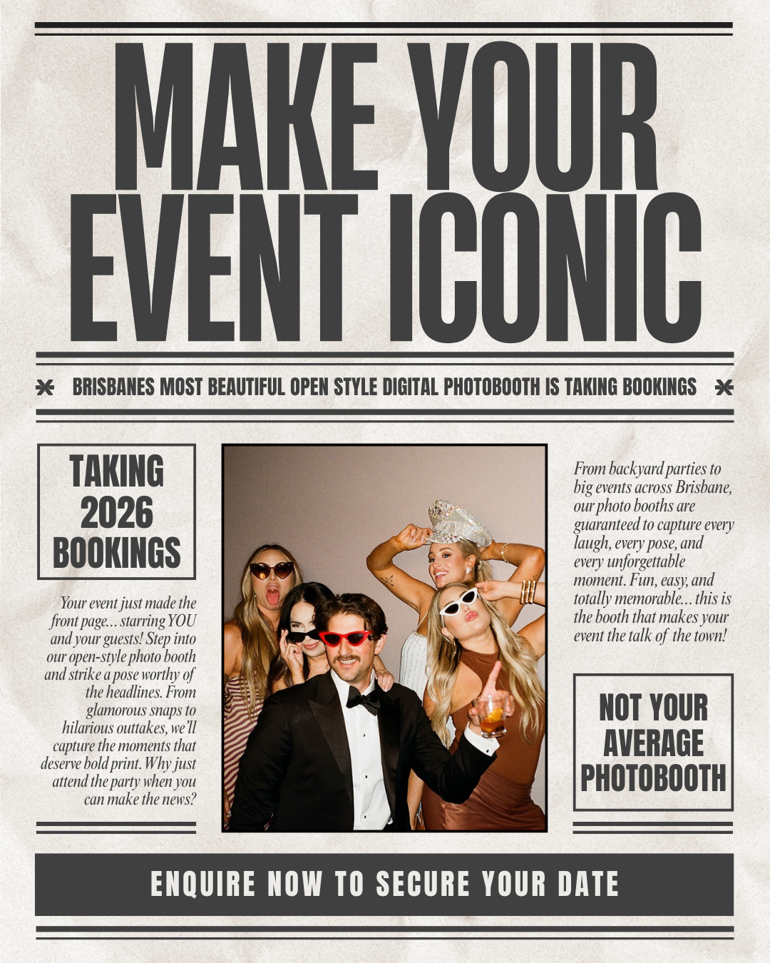 Why Snap Booths Brisbane is the Ultimate Choice for Luxury Wooden Photo Booth Hires