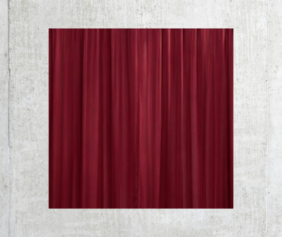 Burgundy Curtain